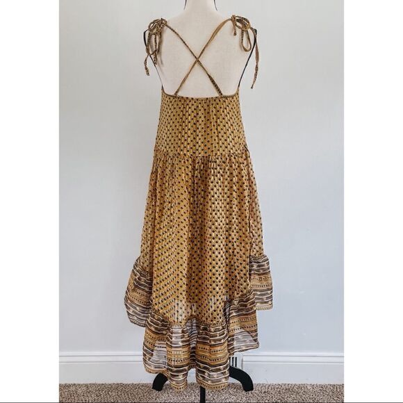 Ulla Johnson Midi Dress Talin Silk - Picture 6 of 10